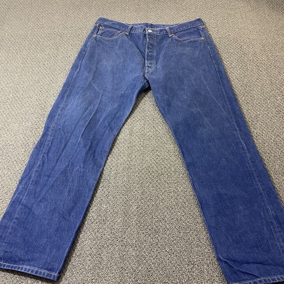 Levi's Other - Levis 501XX Button Fly Jeans Mens 38X32 Blue Red Tab Denim 501 XX
